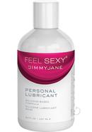 Jimmyjane Feel Sexy Personal Silicone Based Lubricant 8 Ounce