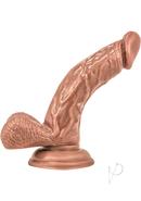 Loverboy Papito Dildo With Balls 6.5in - Caramel