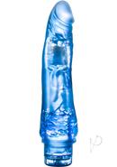 B Yours Vibe 7 Vibrating Dildo 8.5in - Blue