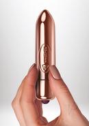 Ro-120mm Ammo L`amour 10 Speed Vibrator Waterproof Rose Gold 4.7 Inch