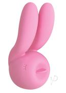 Luv Clit Licker Bunny Rechargeable Silicone Vibrator - Pink