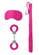 Ouch! Kits Introductory Bondage Kit #1 (3 Piece Kit) - Pink