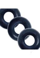 Oxballs Ringer Plus+ Silicone Cock Ring (3 Pack) - Night...