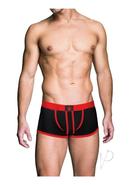 Prowler Red Ass-less Trunk - Large - Red/black