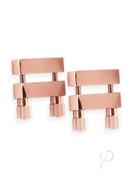 Bound Nipple Clamps V1 - Rose Gold