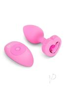 B-vibe Vibrating Heart Shape Jewel Rechargeable Silicone...