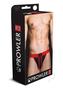 Prowler Red Ass-less Jock - Small - Red/black